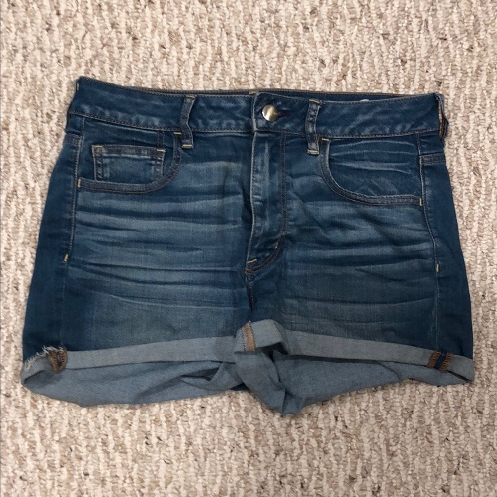 High rise shorts